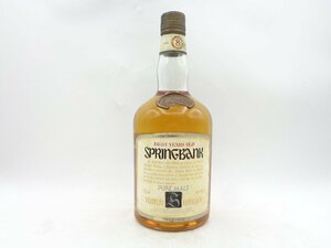 SPRINGBANK スプリングバンク 8年 ダンピーボトル ピュアモルト スコッチ ウイスキー 特級 未開封 古酒 750ml P032767