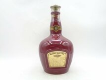 ROYAL SALUTE 21年 ロイヤル サルート レッド 赤 陶器 スコッチ ウイスキー 700ml 40% 箱入 未開封 古酒 Q014845_画像4