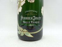 【1円】～ PERRIER JOUET BELLE EPOQUE 2015 ペリエ ジュエ ベルエポック ブリュット シャンパン 未開封 古酒 750ml Q014552_画像5