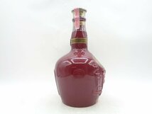 ROYAL SALUTE 21年 ロイヤル サルート レッド 赤 陶器 スコッチ ウイスキー 700ml 40% 箱入 未開封 古酒 Q014845_画像5