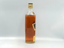 ST【同梱不可】 ジョニーウォーカー ブラックラベル ウイスキー特級 金キャップ 750ml 43% 未開栓 古酒 Z054135_画像4