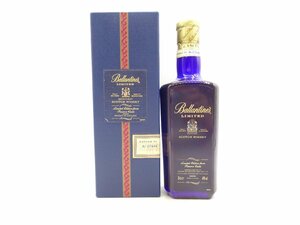 【1円】～ミニボトル Ballantine's LIMITED バランタイン リミテッド スコッチ ウイスキー 200ml 古酒 箱入 未開栓 X269881