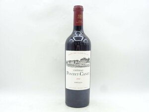 【1円】～ CHATEAU PONTET-CANET 2012 シャトー ポンテ カネ ポイヤック 赤ワイン 750ml 13％ 未開封 古酒 G23834