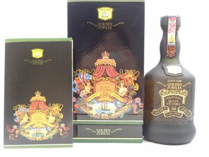 【1円】～CUTTY SARK GOLDEN JUBILEE カティサーク ゴールデンジュビリー ヴィクトリア女王在位50年記念 ウイスキー 700ml 43% 箱 Q015617