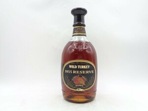 【1円】～ WILD TURKEY 1855 RESERVE ワイルドターキー リザーブ バーボン ウイスキー 未開封 古酒 750ml 55% P032912
