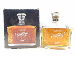 【1円】～ SUNTORY WHISKY CENTURY 15年 2001 サントリー ウイスキー センチュリー 箱入 未開封 古酒 700ml 43% ※液漏れ有 B67624