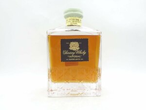 [1 jpy ]~ SUNTORY WHISKY IMPERIAL Suntory imperial whisky Special class unopened old sake 600ml * fluid surface low under Z052692
