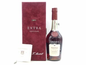 [1 jpy ]~ MARTELL EXTRA Martell extra . cap cognac brandy in box unopened old sake 700ml X270056