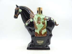 SUNTORY WHISKY ROYAL サントリー ウイスキー ローヤル 干支ボトル 午歳 うま 陶器 未開封 古酒 600ml 43％ X269998