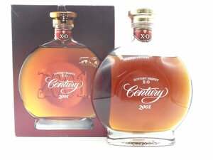 【1円】～ SUNTORY BRANDY CENTURY XO 2001 サントリー ブランデー センチュリー 未開封 古酒 700ml 40% X269960