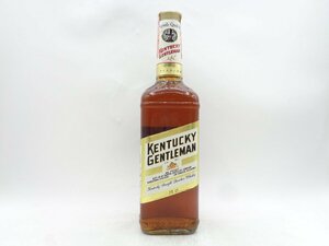 KENTUCKY GENTLEMAN ケンタッキー ジェントルマン バーボン ウイスキー 750ml 40% 未開封 古酒 P033009
