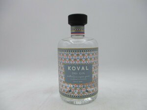 [1 jpy ]~ KOVAL DRY GINko- Wald Rizin 500ml 47% unopened old sake X255924