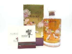 【1円】～ SUNTORY WHISKY HIBIKI 17年 サントリー ウイスキー 響 17年 意匠ボトル 花鳥風月 700ml 43％ 箱入 未開封 古酒 Q016757