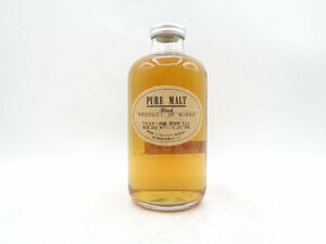 NIKKA WHISKY PURE MALT BLACK ニッカ ウイスキー ピュアモルト ブラック 黒 特級 500ml 43% 未開栓 古酒 G26704