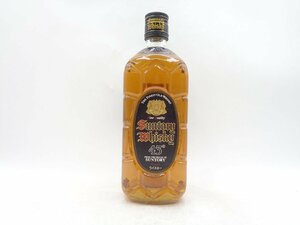 【1円】～SUNTORY WHISKY サントリー ウイスキー 角瓶 黒ラベル 向獅子マーク 700ml 43% 未開封 古酒 Q016179