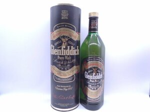 GLENFIDDICH グレンフィディック ピュアモルト ウイスキー 1000ml 43% 古酒 未開栓 箱 P033411