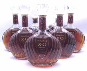 【同梱不可】8本セット SUNTORY サントリー XO ブランデー 国産 古酒 未開栓 P032129