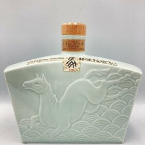 ST【同梱不可】NIKKA ニッカ 勝運福駿馬 陶器 ※残量注意 600ml 45% 948g 未開栓 古酒 Z053259の画像1