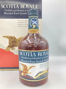 ST【同梱不可】SCOTIA ROYALE スコシア ロイヤル ウイスキー特級 箱有 750ml 43% 1391g 未開栓 古酒 Z052460