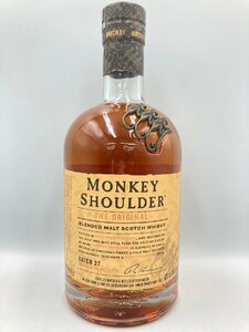 ST【同梱不可】MONKEY SHOULDER モンキーショルダー バッチ 27 700ml 40％ 未開栓 古酒 Z049845