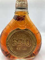 ST【同梱不可】Johnnie Walker ジョニーウォーカー スウィング 箱有 750ml 43% 未開栓 古酒 Z053352_画像4