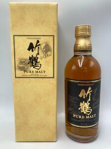 ST【同梱不可】 ニッカ 竹鶴 500ml 43% 箱付き 未開栓 古酒 Z044644