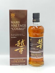 ST【同梱不可】 マルス モルテージ 越百 コーヒーカスクフィニッシュ 700ml 42% 箱 未開栓 古酒 Z052831