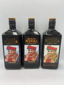 ST【同梱不可】ブラックニッカ 3本セット 720ml 42% 未開栓 古酒 Z050299