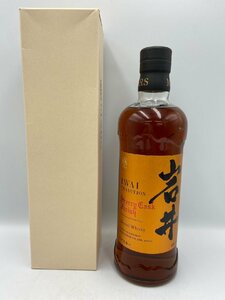 ST【同梱不可】 岩井 シェリーカスク 700ml 40% 箱付き 未開栓 古酒 Z052841