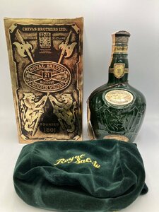 ST【同梱不可】 ロイヤルサルート 21年 700ml 40% 1397g 箱付き 未開栓 古酒 Z050182