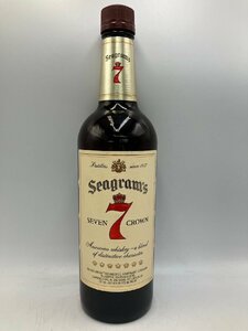 ST【同梱不可】 シーグラム セブンクラウン 750ml 40% 未開栓 古酒 Z046084