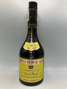 ST【同梱不可】 トーレス 10年 700ml 38% 未開栓 古酒 Z034486