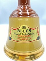 ST【同梱不可】BELL'S ベル 陶器 750ml 43% 1342g 未開栓 古酒 Z051040_画像3