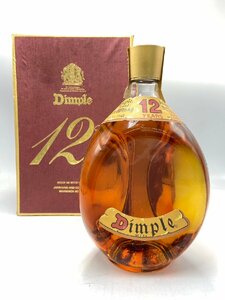 ST【同梱不可】Dimple ディンプル 12年 ウイスキー特級 箱 750ml 43% 未開栓 古酒 Z055966