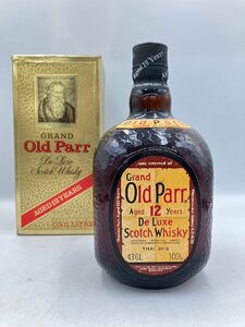 ST【同梱不可】Old Parr オールドパー 12年 箱有 1000ml 43% 未開栓 古酒 Z056974