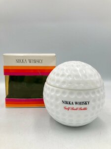 ST【同梱不可】NIKKA ニッカ ゴルフボール ウイスキー特級 陶器 箱有 500ml 43% 978g 未開栓 古酒 Z056885