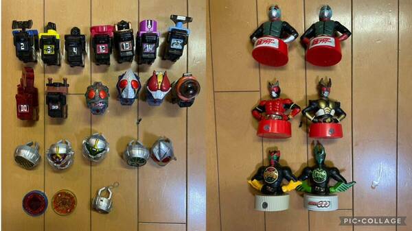 【中古・ジャンク】仮面ライダー　ガチャガチャなど