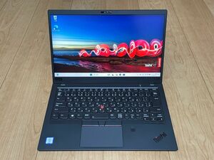 ThinkPad X1 Carbon 6th（i5-8350/16G/512G/タッチ/LTE/顔認証/Win11/Office）