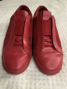 HUGOBOSS HUGO スニーカー　size 41 ヒューゴボス ヒューゴ　赤色　RED メッシュ