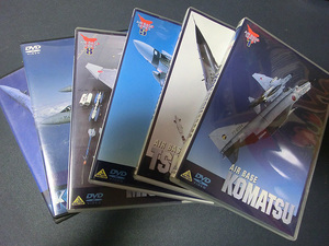 AIR BASE SERIES 航空自衛隊小松基地・新田原基地等 6枚セット(中古品)