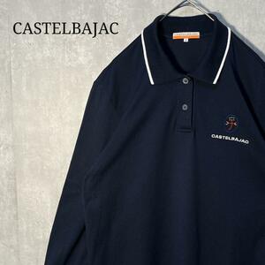 CASTELBAJAC Castelbajac polo-shirt with long sleeves Logo embroidery made in Japan 