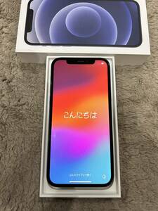 iPhone 12 128GB ブラック SIMフリー