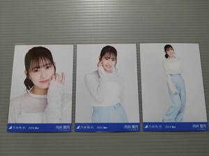 乃木坂46　向井葉月　生写真　カーゴパンツ　コンプ　自引き品