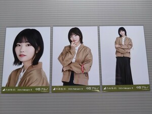 乃木坂46　中西アルノ　生写真　ＭＡ-１ スカート　コンプ