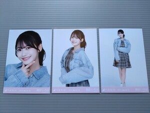 乃木坂46　奥田いろは　生写真　デニムジャケット　コンプ