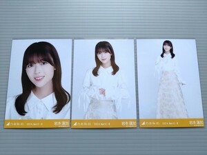 乃木坂46　岩本蓮加　生写真　白シャツ　コンプ