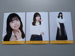 乃木坂46　五百城茉央　生写真　白シャツ　コンプ