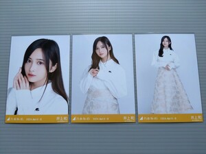 乃木坂46　井上和　生写真　白シャツ　コンプ