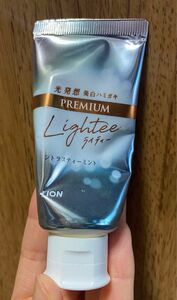 Lightee(ライティー) [医薬部外品] ホワイトニング ハミガキ PREMIUM 歯磨き粉 53g