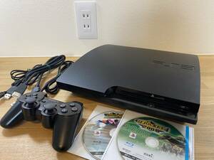 【中古】PS3 本体 一式 CECH － 3000A【難あり】 　